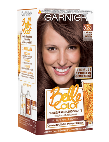 garniercolorationbellecolor523chatainclairradieux